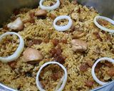 Foto langkah ke 7 dari resep Nasi Kebuli Ayam Fillet.