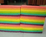 Foto langkah ke 8 dari resep Steamed Rainbow Cake aka Rainbow Cake Kukus.