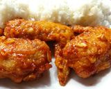 Foto langkah ke 7 dari resep Sayap Ayam masak pedas manis.