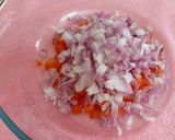 A picture of step 1 of Bhel.