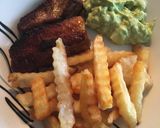 Foto del paso 1 de la receta: Costillitas a la BBQ y deep de aguacate 🥑 RÁPIDOS de hacer!!