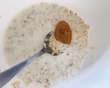 صورة لخطوة 1 من وصفة بان كيك الشوفان مع القرفةوالعسل🥞