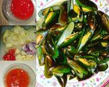 Foto langkah ke 1 dari resep Kerang Ijo Bumbu Saos.