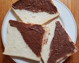 Foto langkah ke 1 dari resep Roti Tawar Coklat Lumer.