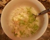 A picture of step 10 of Taisen's crab stuffed mushrooms.