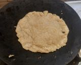 A picture of step 3 of Sorghum flatbreads with Potato onion Sabzi.