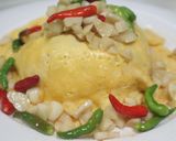 รูปขั้นตอนการทำที่ 1 ของ ไข่หน้านุ่ม~ราดซอสไทบ้าน Soft Omelette ~ with Thai sauce