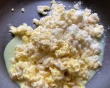 A picture of step 1 of Makhan Malai Peda.