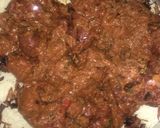 A picture of step 6 of Sausage Mixed Rice #uniquericerecipe.