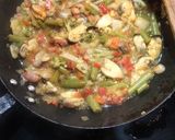Foto del paso 2 de la receta: Mejillones con revuelto a la Vinagreta (Reciclaje)