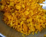 A picture of step 2 of Moong dal ke mini samosas.