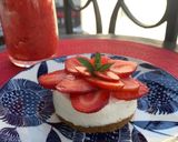 Une image de l'étape 5 de Tarte aux fraises et spéculos sans cuisson.