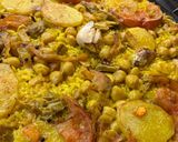 Foto del paso 7 de la receta: Arroz al horno de cocido