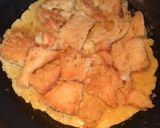 A picture of step 5 of Broccoli stuffed Omelette.