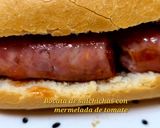 Foto del paso 5 de la receta: Mini sándwiches de salchichas con mermelada de tomate