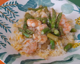 Foto del paso 5 de la receta: Salteado de arroz y espárragos