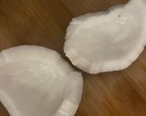 Une image de l'étape 5 de Beignet de manioc accompagné de coco.
