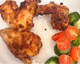 Hình bước làm 4 của món Cánh Gà Nướng Bơ Tỏi và Quế Vị