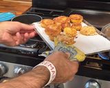 A picture of step 8 of Stuffed Onion Rings.