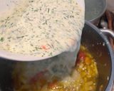 Falusi tejfeles paszuly leves recept fázis 3 fotója