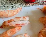 Foto del paso 2 de la receta: Arroz meloso con gambas y pimiento rojo