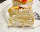Foto del paso 11 de la receta: Tarta con queso mascarpone y manzanas laminadas