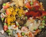 मटर पोहा(mater poha recipe in hindi) रेसिपी चरण 2 फोटो