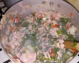 Foto del paso 5 de la receta: Relleno 1 para los calzones. (De pollo y verdura)