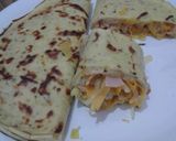 Foto del paso 6 de la receta: Quesadilla Charrúa.-   Panqueques Verdura Queso