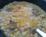 A picture of step 1 of Ragda patties.