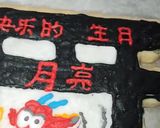 Foto del paso 10 de la receta: Feliz cumpleaños Luna!!! Mulan toda para vos!!🎉🎉🎂🎂🎈🎈