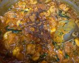A picture of step 5 of Prawn biriyani/shrimp biriyani.