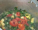 A picture of step 3 of Spring onion dry sabzi.