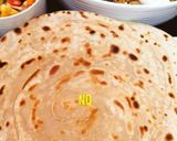 A picture of step 8 of Teh waly Parathy.
