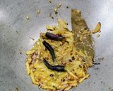 A picture of step 4 of Masoor Dal Gobhi Masala.