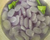 Foto langkah ke 3 dari resep Manisan Kolang-Kaling Bunga Telang.