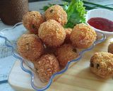 Gambar langkah 6 resipi Bebola kentang cheese#kentang minggu1.