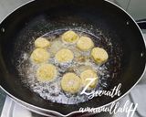 A picture of step 1 of Fennel Rich Doughnut Holes.