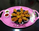 A picture of step 5 of Mixed Vegetables Fritters.