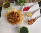 A picture of step 2 of Farali Bhel.