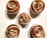 A picture of step 7 of Rose dumplings.