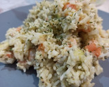 Foto del paso 6 de la receta: Ensalada de arroz basmati, langostinos, aguacate y coco 🦐 🥑 🥥