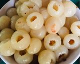 Hình bước làm 1 của món Chè Vải Thiều Hạt Sen