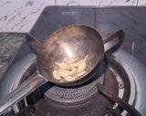 A picture of step 1 of Curd dip.
