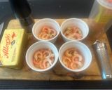 A picture of step 1 of Potted Prawns (shrimps) - Truely special lunch or starter.