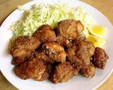 A picture of step 7 of Deep fried chicken (Karage).