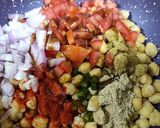 A picture of step 4 of Chana Chaat Receipe.