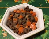 Une image de l'étape 18 de Sauté de sanglier aux carottes (sanglier préalablement mariné 12h).