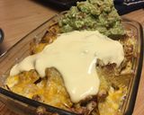Foto del paso 6 de la receta: Nachos con carne picada, quesos y guacamole