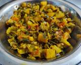 Spring onion potato stir-fry recipe step 3 photo